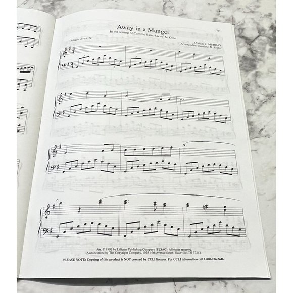 All the Best Christmas Solo Piano Songbook Sheet Music 20 Songs Carols 2002 - Picture 8 of 8